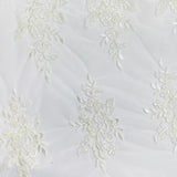 Pound A Metre Per Metre Bridal White Lace- 55'' Wide - (Lace  3)