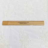 Pound A Metre Per Metre Bridal White Lace- 55'' Wide - (Lace  3)