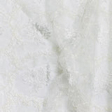 Pound A Metre Per Metre Bridal White Lace- 55'' Wide - (Lace 4)