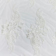 Pound A Metre Per Metre Bridal White Lace- 55'' Wide - (Lace 6)