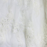 Pound A Metre Per Metre Bridal White Lace- 55'' Wide - (Lace 6)
