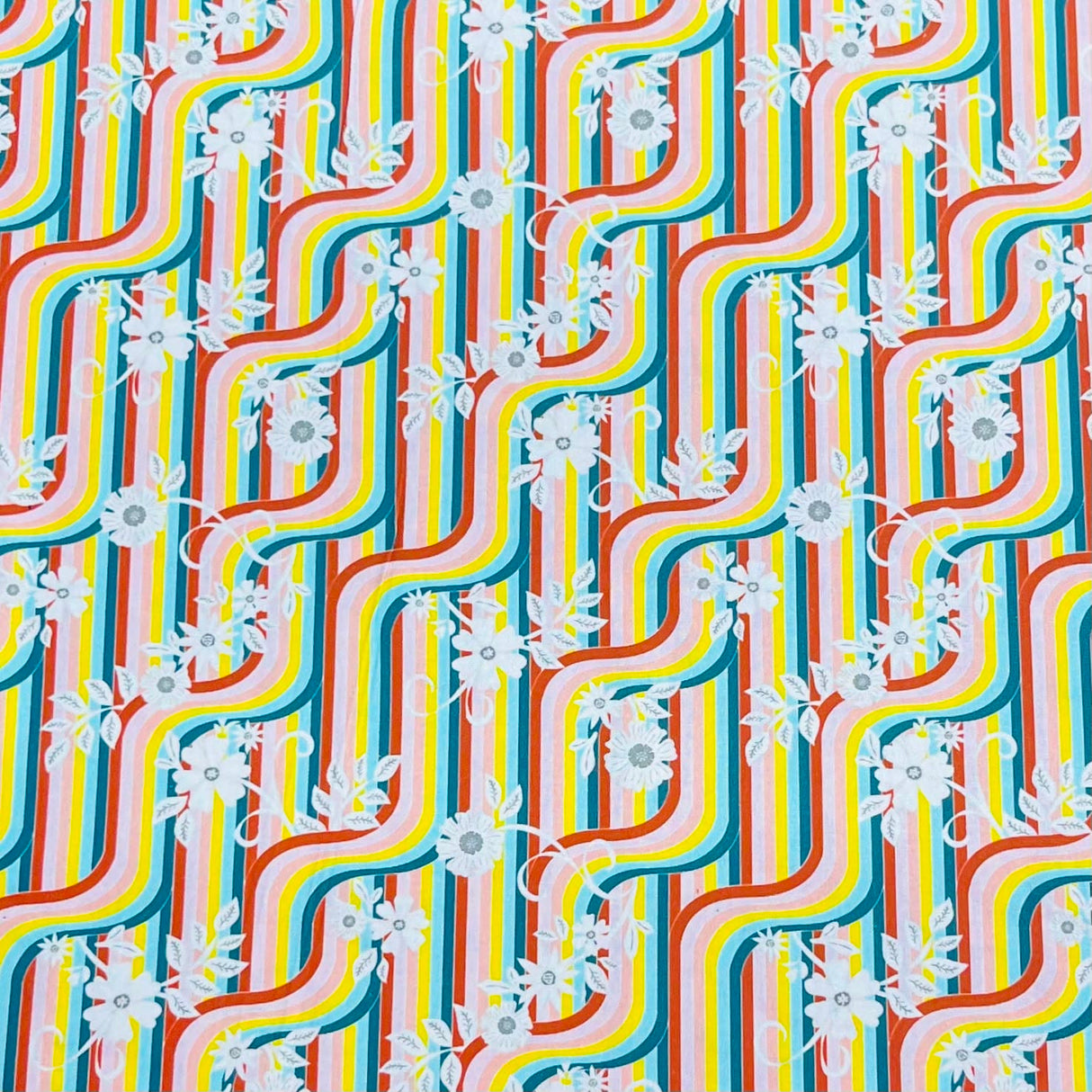 Pound A Metre Design 85 Per Metre Clearance Digital Cotton 45'' Wide (Over 100 Variation Available)