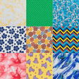 Pound A Metre Per Metre Clearance Digital Cotton 45'' Wide (Over 100 Variation Available)