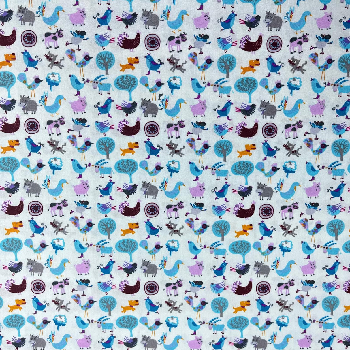 Pound A Metre Design 22 Per Metre Clearance Digital Cotton 45'' Wide (Over 100 Variation Available)