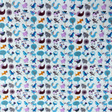 Pound A Metre Design 22 Per Metre Clearance Digital Cotton 45'' Wide (Over 100 Variation Available)