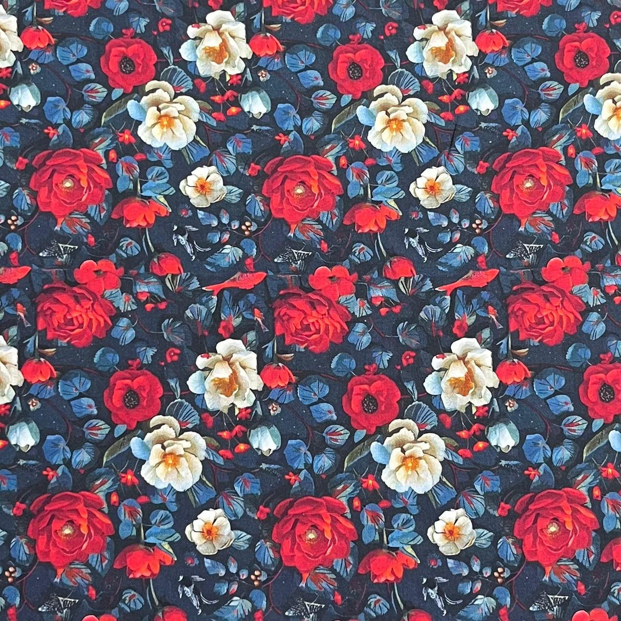 Pound A Metre Design 42 Per Metre Clearance Digital Cotton 45'' Wide (Over 100 Variation Available)
