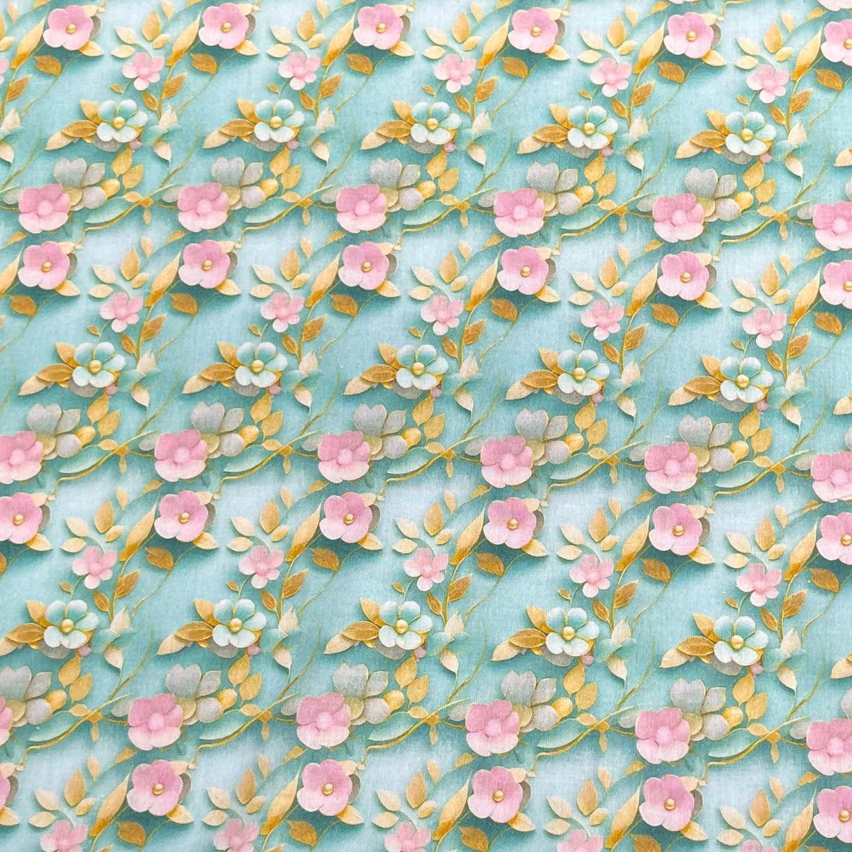 Pound A Metre Design 23 Per Metre Clearance Digital Cotton 45'' Wide (Over 100 Variation Available)