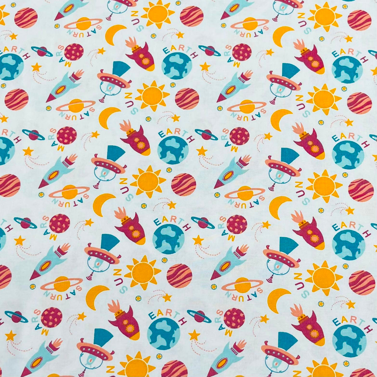 Pound A Metre Design 2 Per Metre Clearance Digital Cotton 45'' Wide (Over 50 Variation Available)