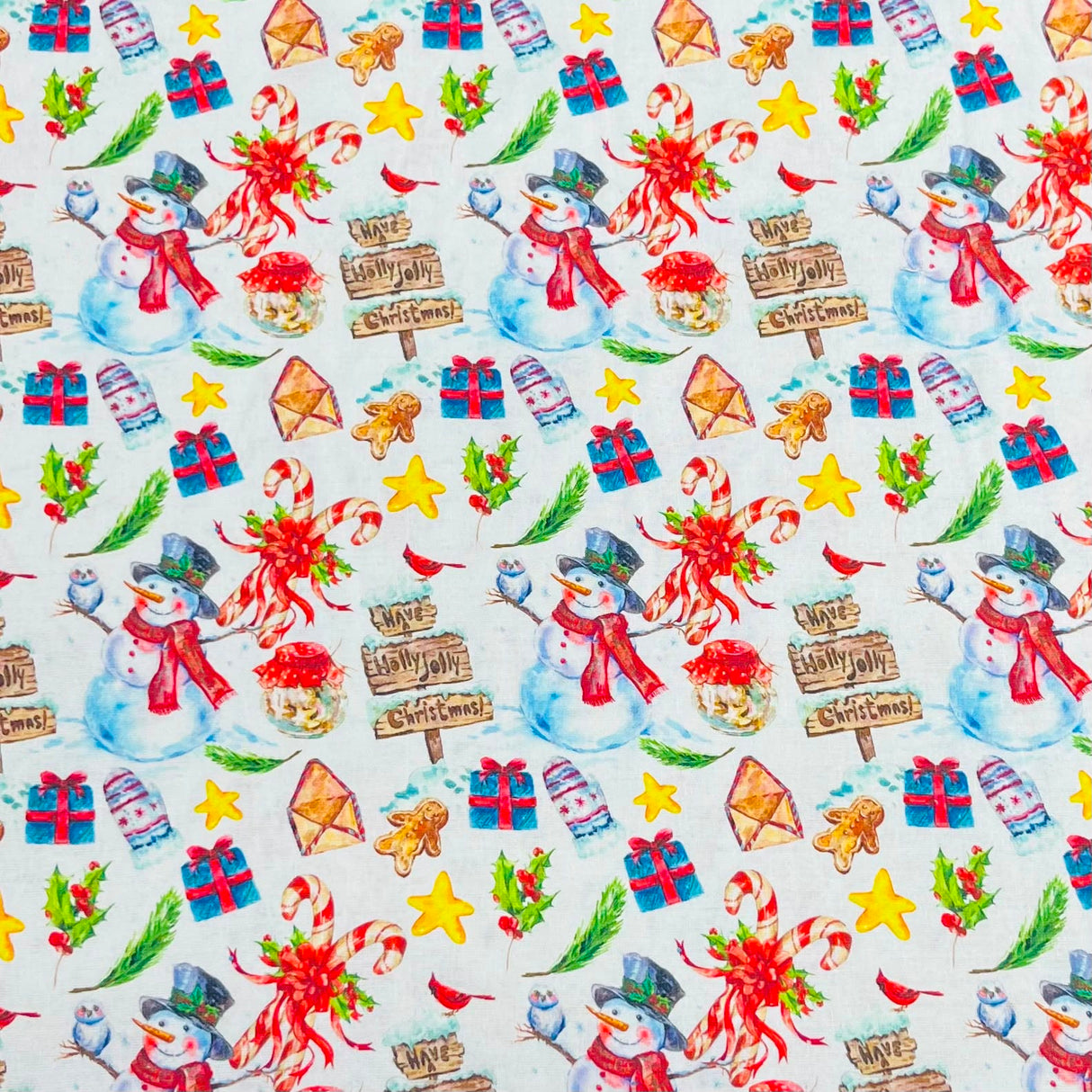 Pound A Metre Design 11 Per Metre Clearance Digital Cotton 45'' Wide (Over 50 Variation Available)