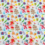 Pound A Metre Design 11 Per Metre Clearance Digital Cotton 45'' Wide (Over 50 Variation Available)