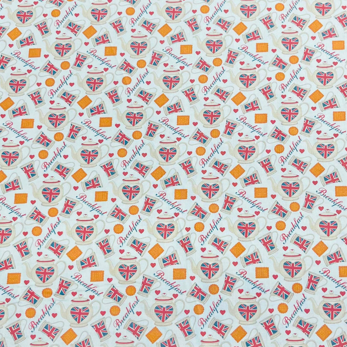 Pound A Metre Design 57 Per Metre Clearance Digital Cotton 45'' Wide (Over 50 Variation Available)