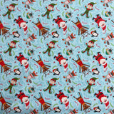 Pound A Metre Design 7 Per Metre Clearance Digital Cotton 45'' Wide (Over 50 Variation Available)