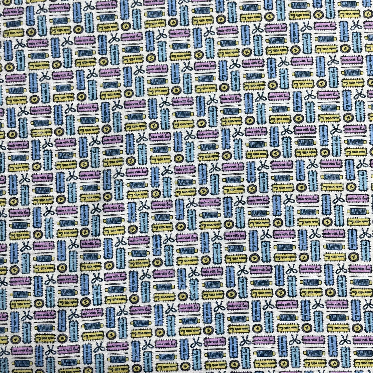Pound A Metre Design 17 Per Metre Clearance Digital Cotton 45'' Wide (Over 50 Variation Available)