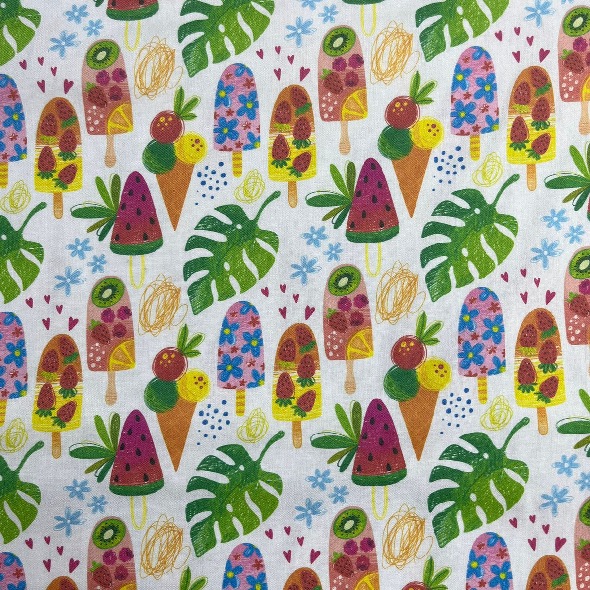 Pound A Metre Design 45 Per Metre Clearance Digital Cotton 45'' Wide (Over 50 Variation Available)
