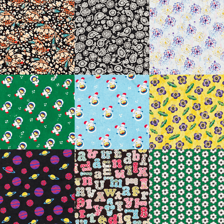 Pound A Metre Per Metre Clearance Digital Cotton 45'' Wide (Over 50 Variation Available)