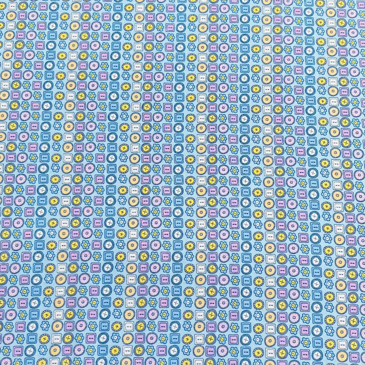 Pound A Metre Design 11 Per Metre Clearance Digital Cotton 45'' Wide (Over 50 Variation Available)