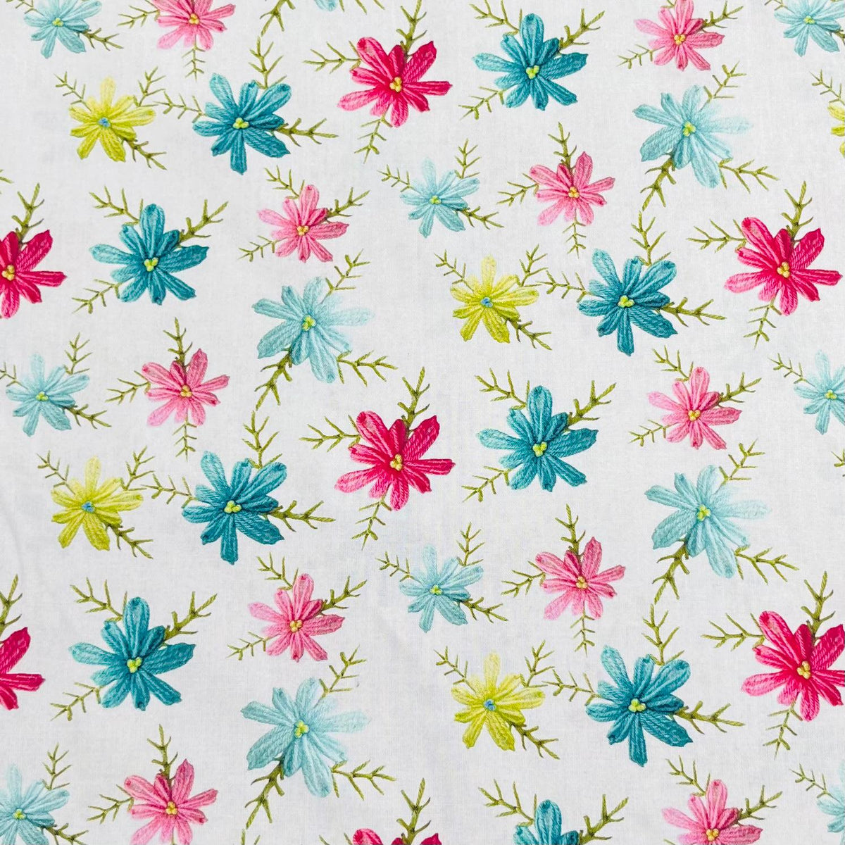 Pound A Metre Design 17 Per Metre Clearance Digital Cotton 45'' Wide (Over 50 Variation Available)