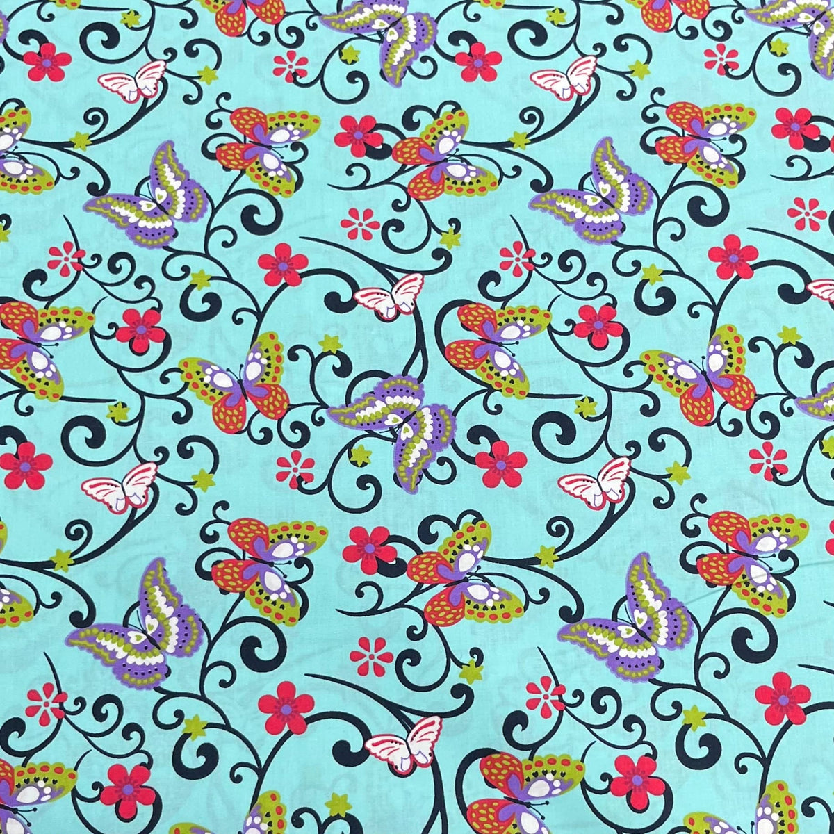Pound A Metre Design 42 Per Metre Clearance Digital Cotton 45'' Wide (Over 50 Variation Available)