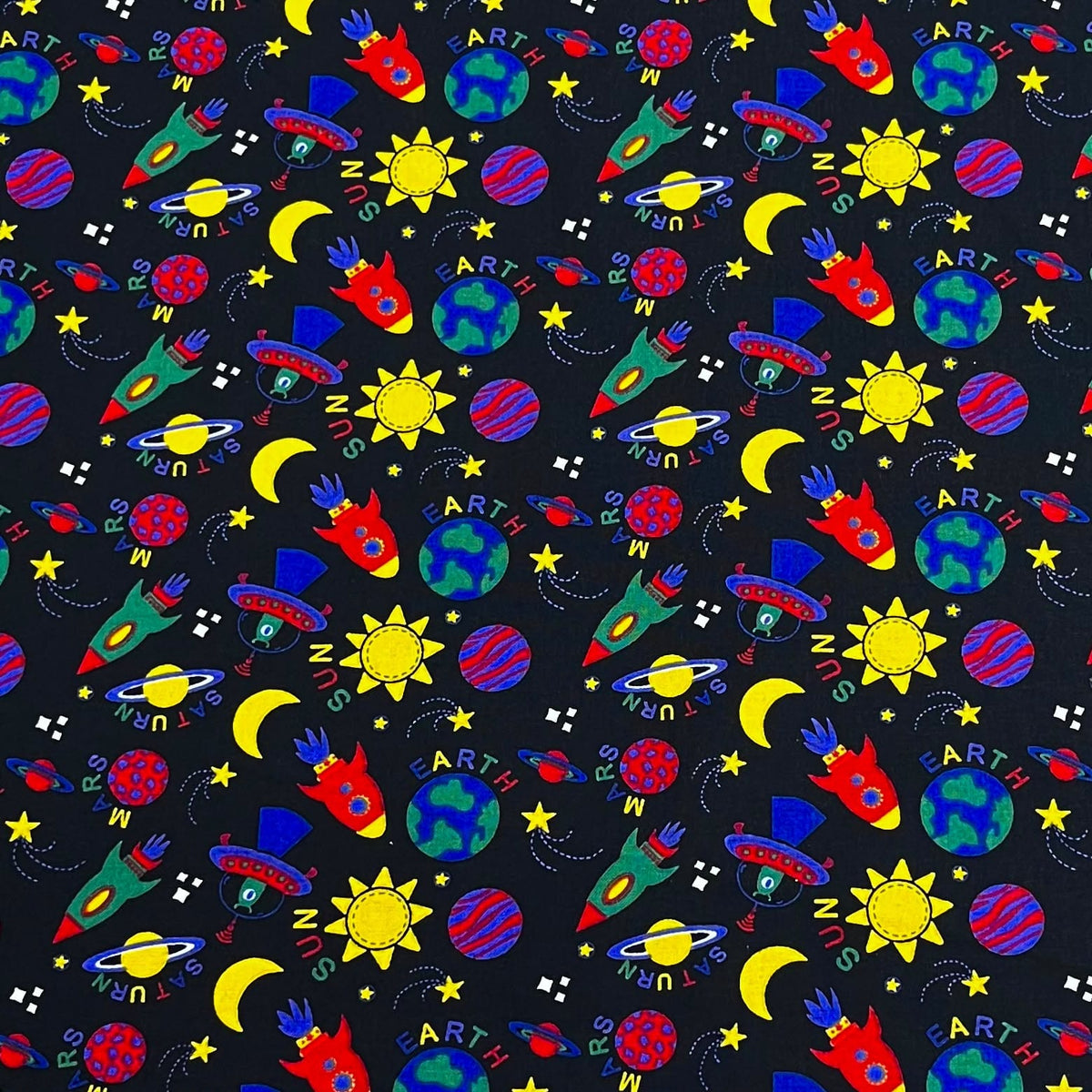 Pound A Metre Design 46 Per Metre Clearance Digital Cotton 45'' Wide (Over 50 Variation Available)