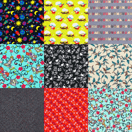 Pound A Metre Per Metre Clearance Digital Cotton 45'' Wide (Over 50 Variation Available)