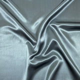 Pound A Metre Per Metre Crepe Backed Satin - 55" Wide (Grey)