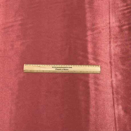 Pound A Metre Per Metre Crepe Backed Satin - 55" Wide (Maroon)