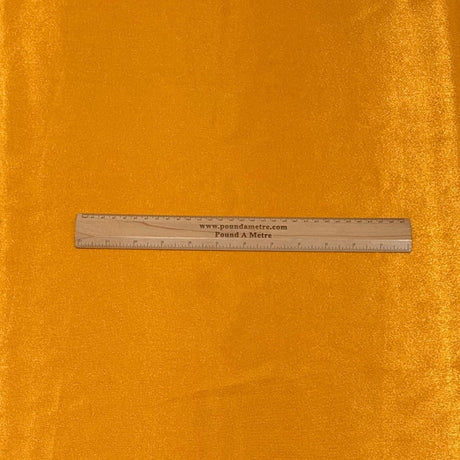 Pound A Metre Per Metre Crepe Backed Satin - 55" Wide (Mustard)