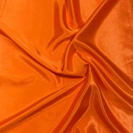 Pound A Metre Per Metre Crepe Backed Satin - 55" Wide (Orange)