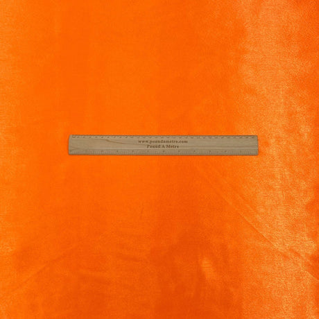 Pound A Metre Per Metre Crepe Backed Satin - 55" Wide (Orange)