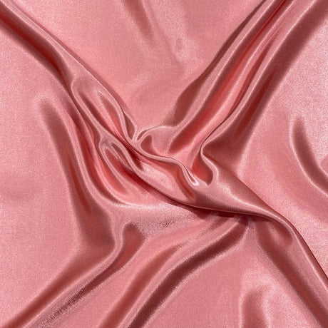 Pound A Metre Per Metre Crepe Backed Satin - 55" Wide (Pink)