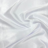 Pound A Metre Per Metre Crepe Backed Satin - 55" Wide (White)