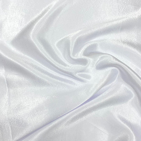 Pound A Metre Per Metre Crepe Backed Satin - 55" Wide (White)