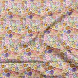 Pound A Metre Per Metre Per Metre Digitally Printed 100% Cotton- 45" Wide (Bright Flowers)