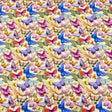 Pound A Metre Per Metre Per Metre Digitally Printed 100% Cotton- 45" Wide (Butterflies)