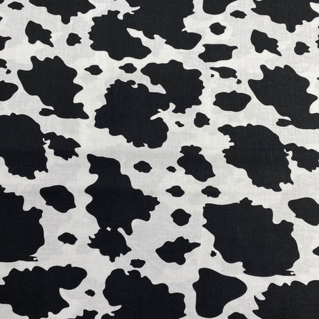 Pound A Metre Per Metre Per Metre Digitally Printed 100% Cotton- 45" Wide (Cow)