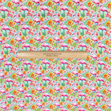 Pound A Metre Per Metre Per Metre Digitally Printed 100% Cotton- 45" Wide (Flamingo)