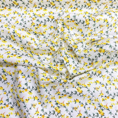 Pound A Metre Per Metre Per Metre Digitally Printed 100% Cotton- 45" Wide (Floral Breeze)