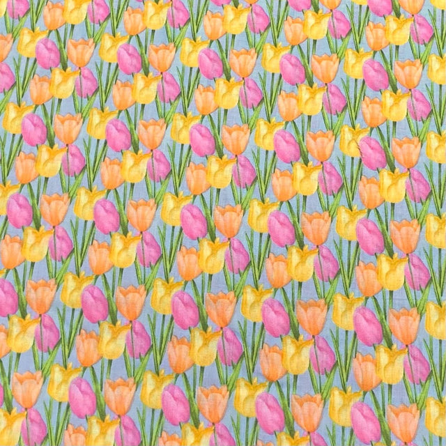 Pound A Metre Per Metre Per Metre Digitally Printed 100% Cotton- 45" Wide (Garden)