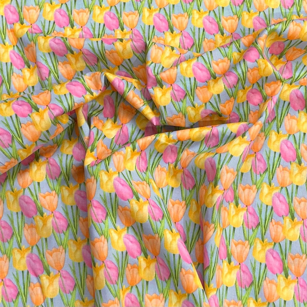 Pound A Metre Per Metre Per Metre Digitally Printed 100% Cotton- 45" Wide (Garden)