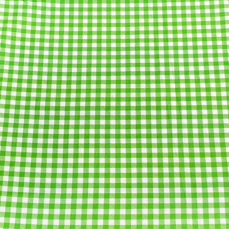 Pound A Metre Per Metre Per Metre Digitally Printed 100% Cotton- 45" Wide (Green Check)