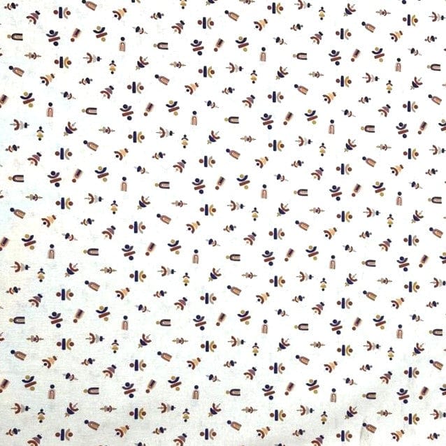 Pound A Metre Per Metre Per Metre Digitally Printed 100% Cotton- 45" Wide (Multicoloured)