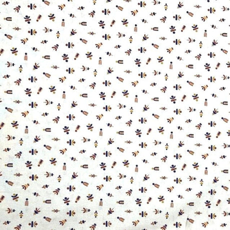Pound A Metre Per Metre Per Metre Digitally Printed 100% Cotton- 45" Wide (Multicoloured)