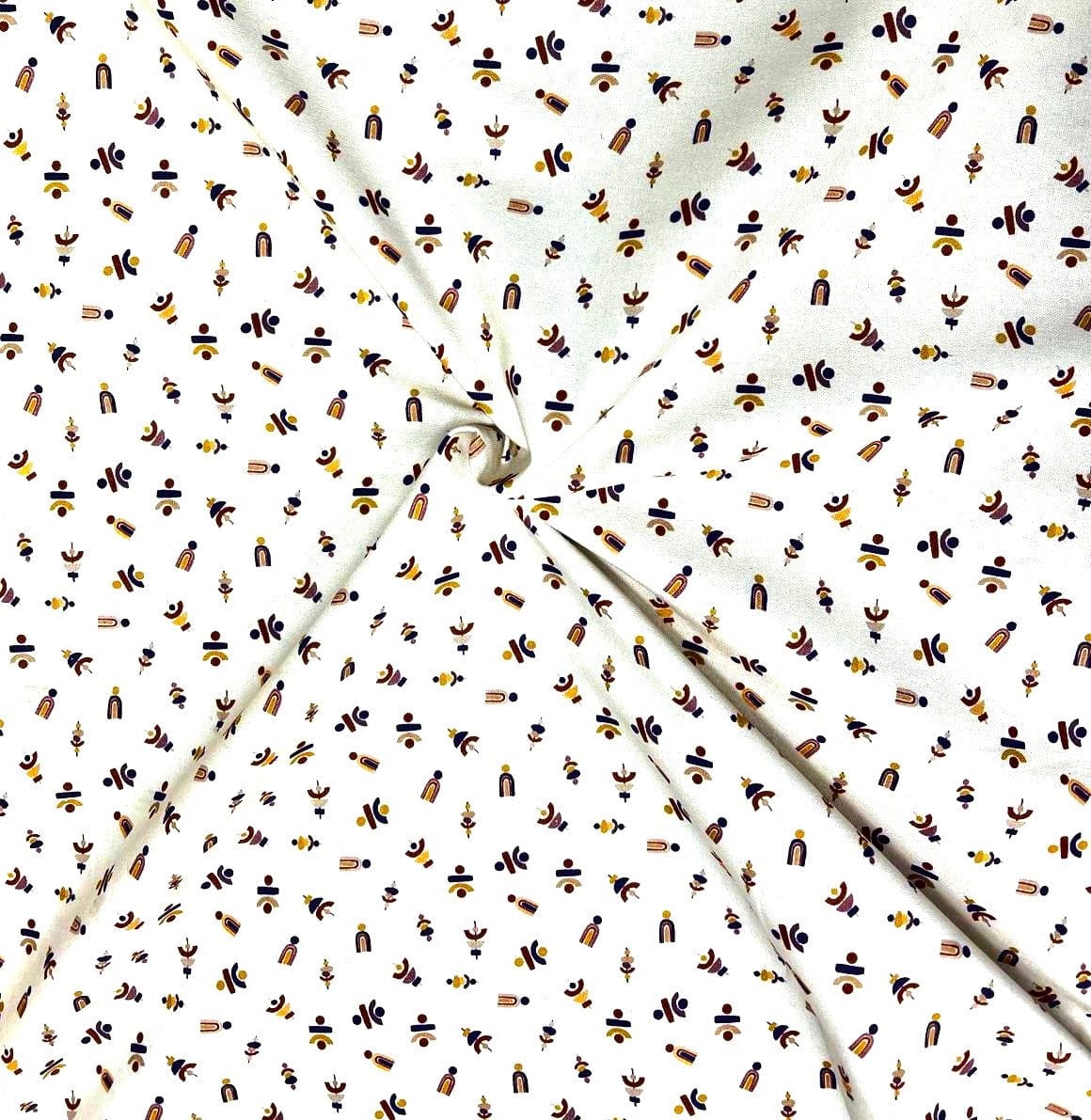 Pound A Metre Per Metre Per Metre Digitally Printed 100% Cotton- 45" Wide (Multicoloured)