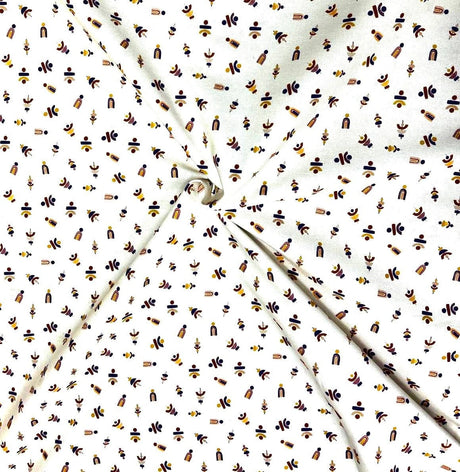 Pound A Metre Per Metre Per Metre Digitally Printed 100% Cotton- 45" Wide (Multicoloured)