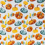 Pound A Metre Per Metre Per Metre Digitally Printed 100% Cotton- 45" Wide (Pumpkin Patch)