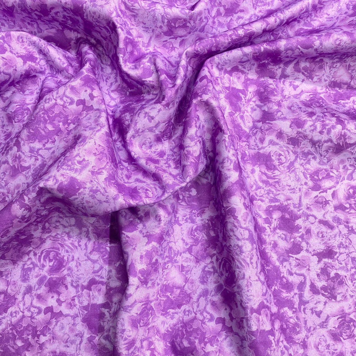 Pound A Metre Per Metre Per Metre Digitally Printed 100% Cotton- 45" Wide (Purple)