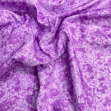 Pound A Metre Per Metre Per Metre Digitally Printed 100% Cotton- 45" Wide (Purple)