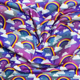 Pound A Metre Per Metre Per Metre Digitally Printed 100% Cotton- 45" Wide (Rainbows)