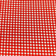 Pound A Metre Per Metre Per Metre Digitally Printed 100% Cotton- 45" Wide (Red Check)