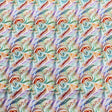 Pound A Metre Per Metre Per Metre Digitally Printed 100% Cotton- 45" Wide (Rose Swirl)